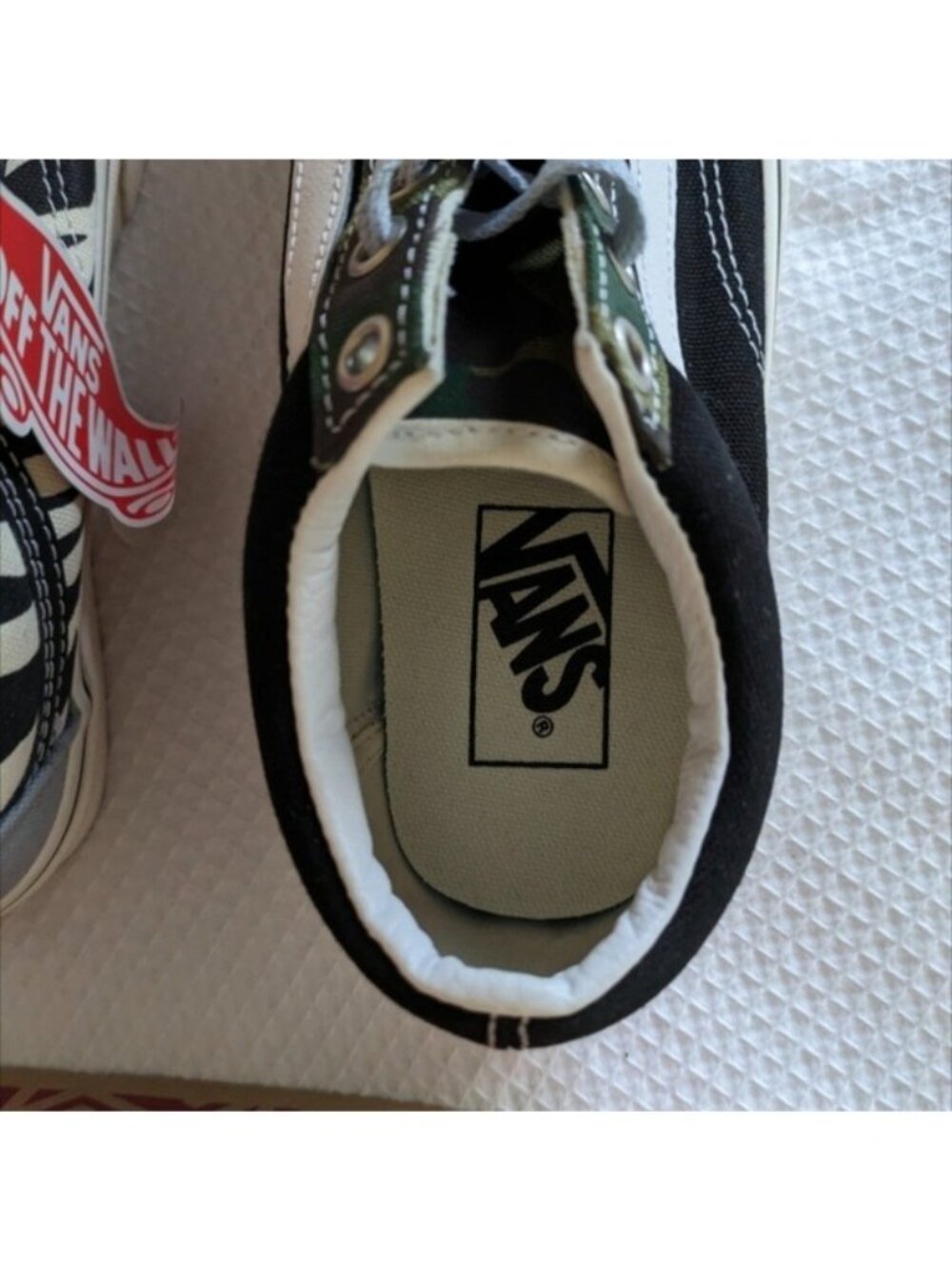 Vans Style 36 Mismatch Zebra Camo Girl Youth 3.5 Youth Animal Print 0926 - Picture 2 of 8